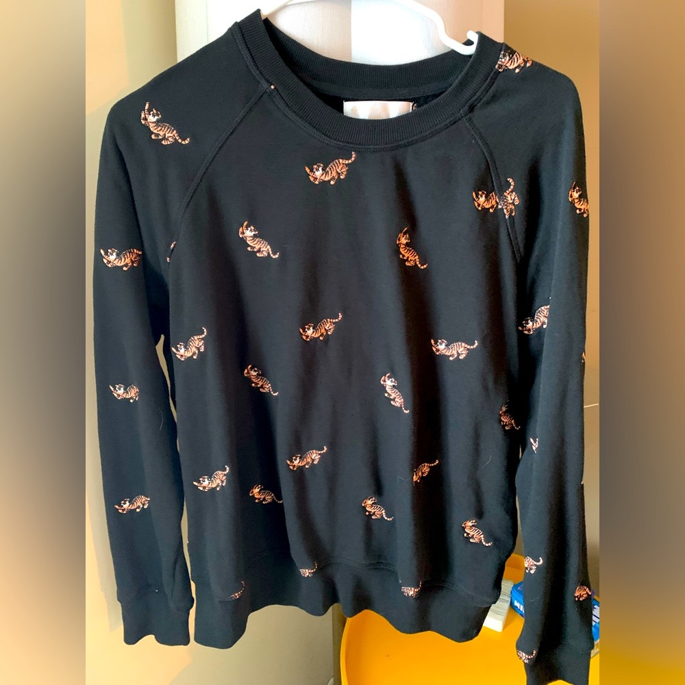 Spiritual Gangster Tiger Old School Pullover - Large